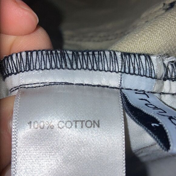 NWT Tronjori Size Small 100% Cotton Animal Print Distressed Denim Mini Skirt - Picture 5 of 5